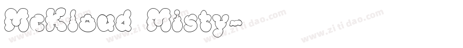 McKloud Misty字体转换